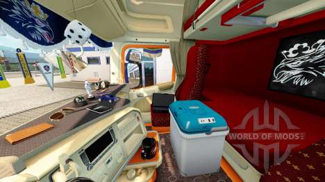 Interior para Scania camión para Euro Truck Simulator 2