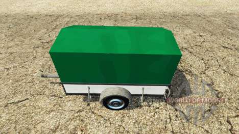 Service car trailer para Farming Simulator 2015