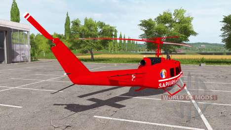 Bell UH-1D sapeurs-pompiers para Farming Simulator 2017