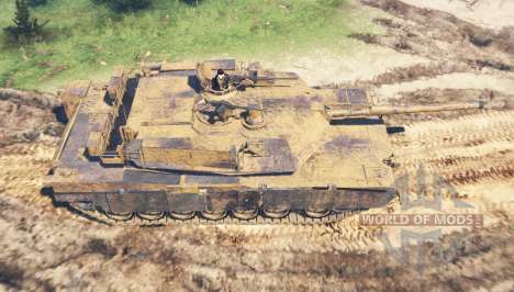 M1 Abrams para Spin Tires