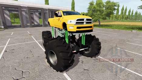 Dodge Ram lifted para Farming Simulator 2017