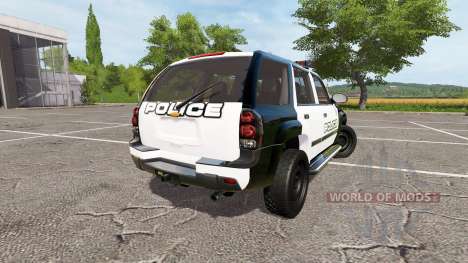 Chevrolet TrailBlazer Police para Farming Simulator 2017