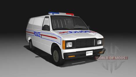 Gavril H-Series Police Nationale v1.6 para BeamNG Drive