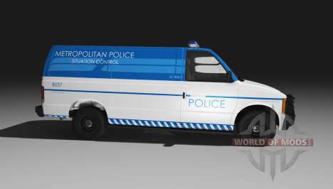 Gavril H-Series Metropolitan Police para BeamNG Drive
