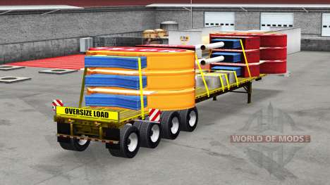 Oversize trailers USA para American Truck Simulator