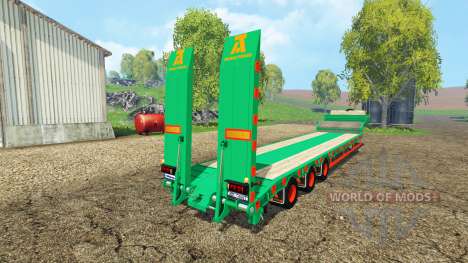 Aguas-Tenias low semitrailer v3.0 para Farming Simulator 2015
