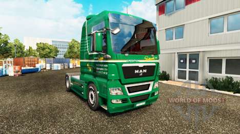 La piel Spedition Bartkowiak en el tractor HOMBR para Euro Truck Simulator 2