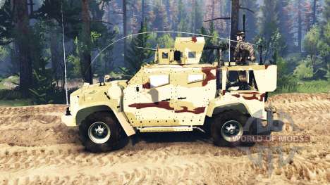 Oshkosh JLTV v2.0 para Spin Tires