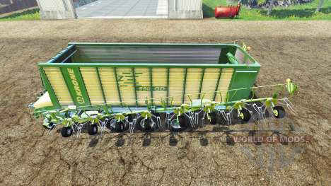 Krone ZX 550 GD rake para Farming Simulator 2015