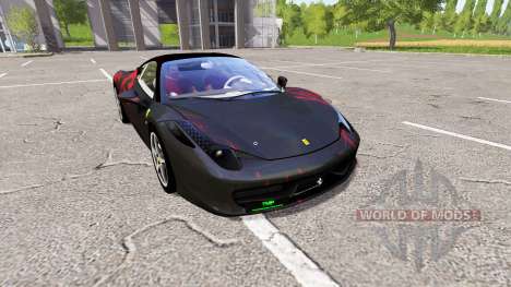 Ferrari 458 Italia bloodskin para Farming Simulator 2017