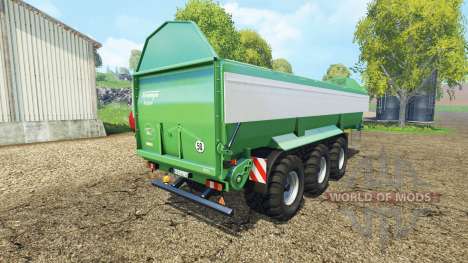 Krampe Bandit 980 green v2.0 para Farming Simulator 2015