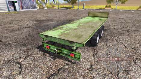 Tractor trailer platform para Farming Simulator 2013