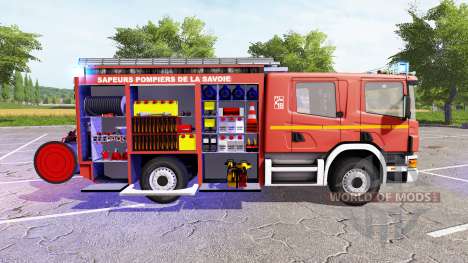 Scania 94D 260 Feuerwehr v1.1 para Farming Simulator 2017