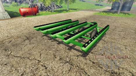 Bale trailer John Deere para Farming Simulator 2015