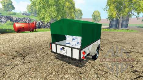 Service car trailer para Farming Simulator 2015