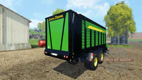 Forage trailer John Deere para Farming Simulator 2015