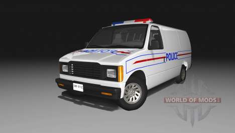 Gavril H-Series Police Nationale v1.6 para BeamNG Drive