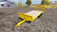 Kane low loader trailer para Farming Simulator 2013