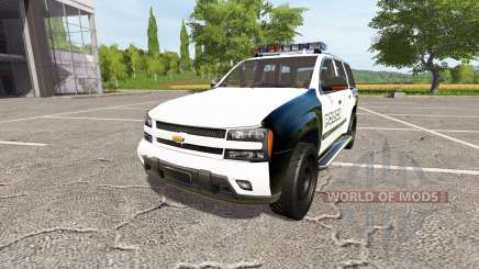 Chevrolet TrailBlazer Police para Farming Simulator 2017