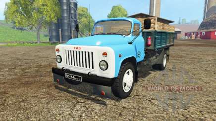 GAZ 53 azul para Farming Simulator 2015