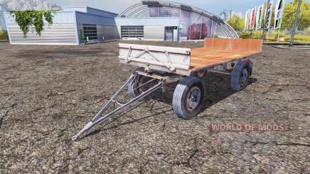 Fortschritt HW 80.11 bale trailer para Farming Simulator 2013