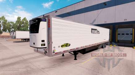 Refrigerado semi-remolque para American Truck Simulator