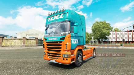 Peaje de la piel para Scania camión para Euro Truck Simulator 2