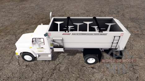 International 4700 1991 feed truck v2.0 para Farming Simulator 2015