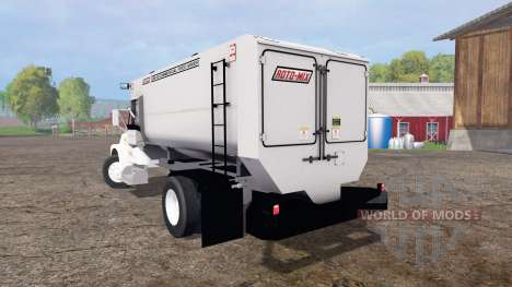 International 4700 1991 feed truck v2.0 para Farming Simulator 2015