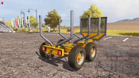 Forestry trailer v1.1 para Farming Simulator 2013