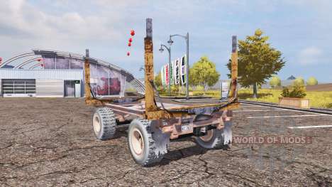 Timber trailer para Farming Simulator 2013