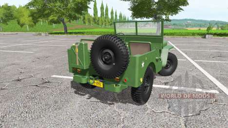 Jeep Willys MB 1942 para Farming Simulator 2017