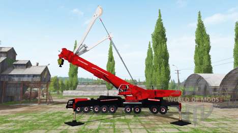 Liebherr LTM 11200-9.1 Mammoet speed lift para Farming Simulator 2017