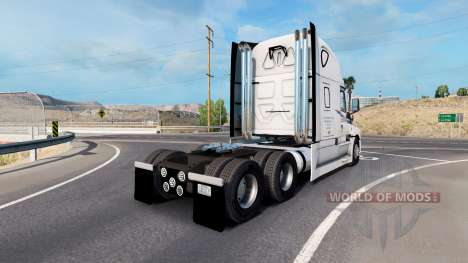 La piel de Schneider camión Freightliner Cascadi para American Truck Simulator
