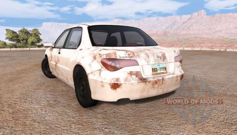 Hirochi Sunburst rusty para BeamNG Drive