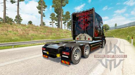 Depredador de la piel para camión Scania de la s para Euro Truck Simulator 2