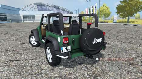 Jeep Wrangler (JK) v0.95 para Farming Simulator 2013