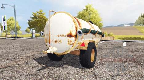 Rusty slurry tanker para Farming Simulator 2013