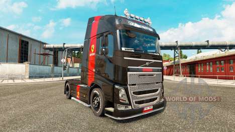 Ferrari piel para camiones Volvo para Euro Truck Simulator 2