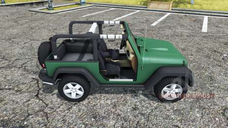 Jeep Wrangler (JK) v0.95 para Farming Simulator 2013