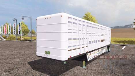 Old cattle trailer v1.1 para Farming Simulator 2013
