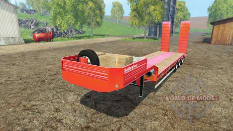 Galtrailer lowboy para Farming Simulator 2015
