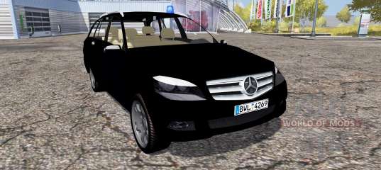 Mercedes-Benz C320 CDI Estate (S204) FBI para Farming Simulator 2013
