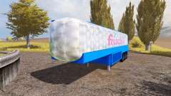 Milk tank semitrailer para Farming Simulator 2013