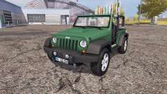 Jeep Wrangler (JK) v1.1 para Farming Simulator 2013