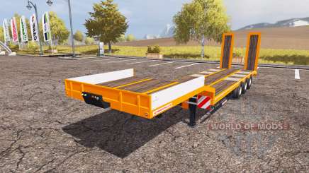 Schwarzmueller low loader semitrailer para Farming Simulator 2013