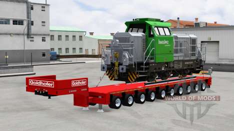 Goldhofer semitrailer para American Truck Simulator