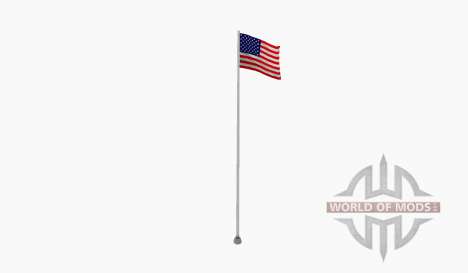 Flag pole USA para Farming Simulator 2015