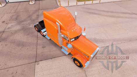 Piel de naranja para el camión Peterbilt 389 v1. para American Truck Simulator