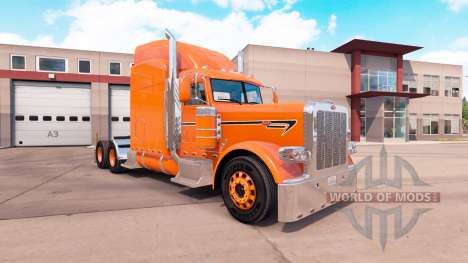 Piel de naranja para el camión Peterbilt 389 para American Truck Simulator